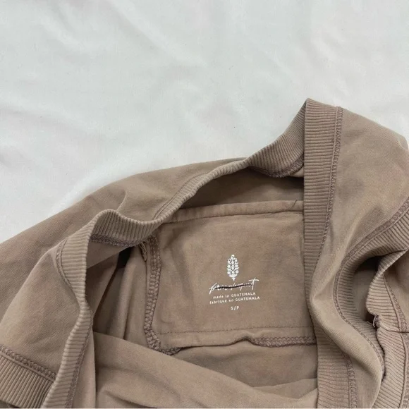 Free People FP Movement Hot Shot Tunic Tank Beige Tan Neutral Dress Size Small - Picture 8 of 10